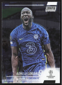 Romelu Lukaku, Kartička, 2021-22 Topps Stadium Club Chrome UEFA Champions League, BASE