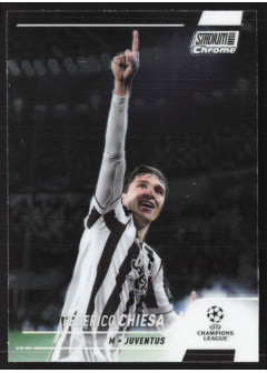 Federico Chiesa, Kartička, 2021-22 Topps Stadium Club Chrome UEFA Champions League, BASE