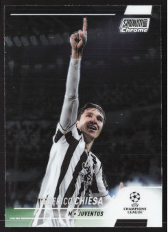 Federico Chiesa, Kartička, 2021-22 Topps Stadium Club Chrome UEFA Champions League, BASE