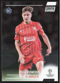 Iván RomeroRC, Kartička, 2021-22 Topps Stadium Club Chrome UEFA Champions League, BASE