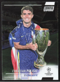 Christian Pulisic, Kartička, 2021-22 Topps Stadium Club Chrome UEFA Champions League, BASE