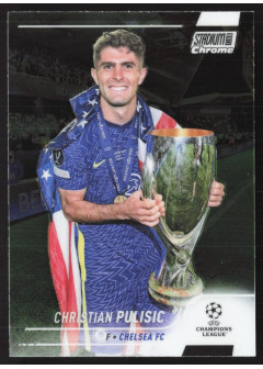 Christian Pulisic, Kartička, 2021-22 Topps Stadium Club Chrome UEFA Champions League, BASE
