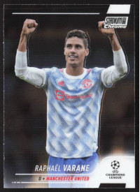 Raphaël Varane, Kartička, 2021-22 Topps Stadium Club Chrome UEFA Champions League, BASE