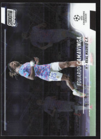 Eduardo Camavinga, Kartička, 2021-22 Topps Stadium Club Chrome UEFA Champions League, BASE