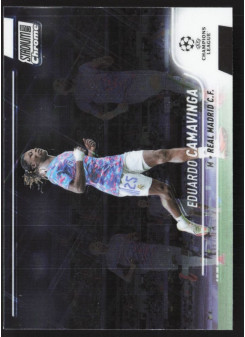 Eduardo Camavinga, Kartička, 2021-22 Topps Stadium Club Chrome UEFA Champions League, BASE