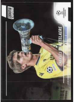 Charles De Ketelaere, Kartička, 2021-22 Topps Stadium Club Chrome UEFA Champions League, BASE