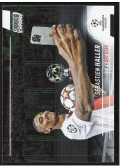Sébastien Haller, Card, 2021-22 Topps Stadium Club Chrome UEFA Champions League, BASE