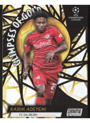 Karim Adeyemi, Card, 2021-22 Topps Stadium Club Chrome UEFA Champions League, INSERT