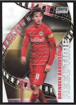Brenden Aaronson, Kartička, 2021-22 Topps Stadium Club Chrome UEFA Champions League, INSERT