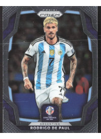 Rodrigo de Paul, Kartička, 2023-24 Panini Prizm Copa America, BASE