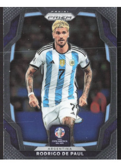 Rodrigo de Paul, Kartička, 2023-24 Panini Prizm Copa America, BASE
