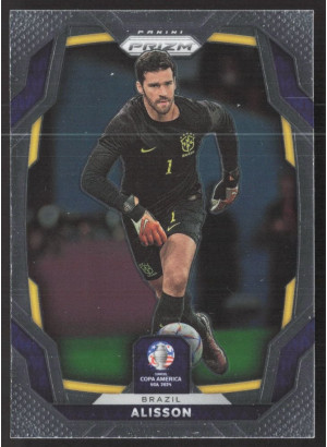 Alisson Becker, Card, 2023-24 Panini Prizm Copa America, BASE