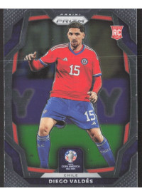 Diego Valdes, Kartička, 2023-24 Panini Prizm Copa America, BASE