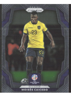 Moises Caicedo, Kartička, 2023-24 Panini Prizm Copa America, BASE