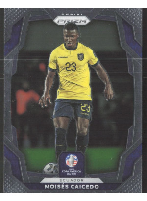 Moises Caicedo, Card, 2023-24 Panini Prizm Copa America, BASE