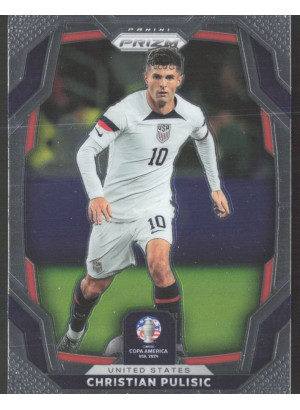 Christian Pulisic, Card, 2023-24 Panini Prizm Copa America, BASE