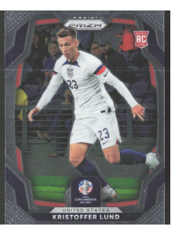 Kristoffer Lund, Kartička, 2023-24 Panini Prizm Copa America, BASE