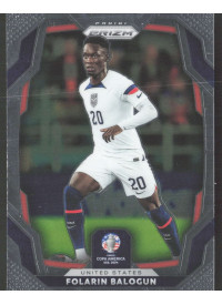 Folarin Balogun, Kartička, 2023-24 Panini Prizm Copa America, BASE
