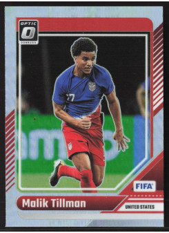 Malik Tillman, Kartička, Panini Donruss Soccer 2024-25, Holo Optic