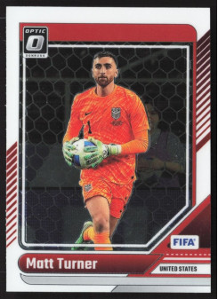 Matt Turner, Kartička, Panini Donruss Soccer 2024-25, Optic