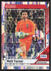 Matt Turner, Kartička, Panini Donruss Soccer 2024-25, Silver