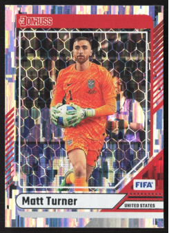 Matt Turner, Kartička, Panini Donruss Soccer 2024-25, Silver