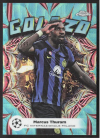 Marcus Thuram, Kartička, Topps Chrome UEFA Club Competitions 2023-24, INSERT