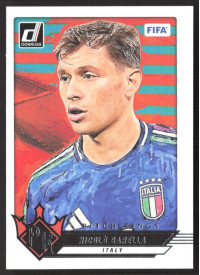 Nicolo Barella, Kartička, Panini Donruss Soccer 2024-25, Silver