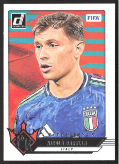 Nicolo Barella, Kartička, Panini Donruss Soccer 2024-25, Silver