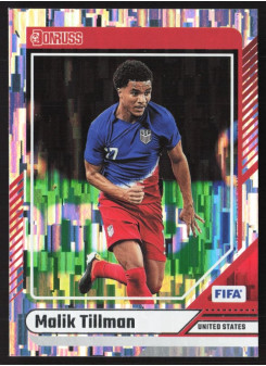 Malik Tillman, Kartička, Panini Donruss Soccer 2024-25, Silver