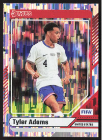 Tyler Adams, Kartička, Panini Donruss Soccer 2024-25, Silver