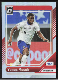 Yunus Musah, Kartička, Panini Donruss Soccer 2024-25, Holo Optic