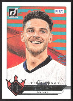 Declan Rice, Kartička, Panini Donruss Soccer 2024-25, Silver