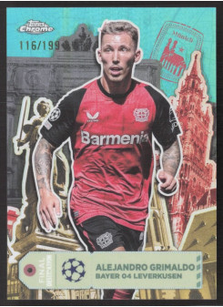 Alejandro Grimaldo, Kartička, Topps Chrome UEFA Club Competitions 2024-2025, LIMIT