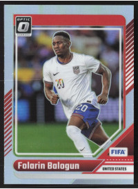 Folarin Balogun, Kartička, Panini Donruss Soccer 2024-25, Holo Optic