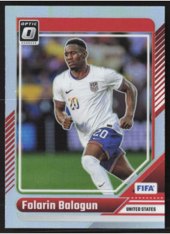Folarin Balogun, Kartička, Panini Donruss Soccer 2024-25, Holo Optic