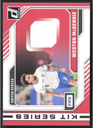 Weston McKennie, Card, Panini Donruss Soccer 2024-25, MEMORABILIA