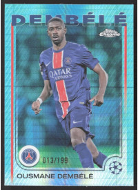 Ousmane Dembélé, Kartička, Topps Chrome UEFA Club Competitions 2024-2025, LIMIT