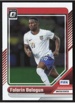 Folarin Balogun, Kartička, Panini Donruss Soccer 2024-25, Optic