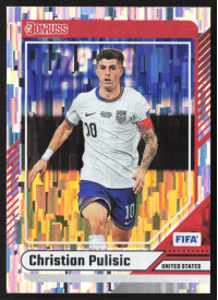 Christian Pulisic, Kartička, Panini Donruss Soccer 2024-25, Silver