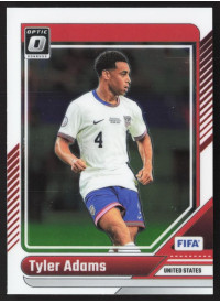 Tyler Adams, Kartička, Panini Donruss Soccer 2024-25, Optic