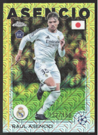Raúl Asencio, Kartička, Topps Chrome UEFA Club Competitions 2024-2025, LIMIT