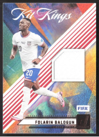 Folarin Balogun, Kartička, Panini Donruss Soccer 2024-25, MEMORABILIA