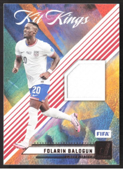Folarin Balogun, Kartička, Panini Donruss Soccer 2024-25, MEMORABILIA