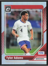 Tyler Adams, Kartička, Panini Donruss Soccer 2024-25, Holo Optic