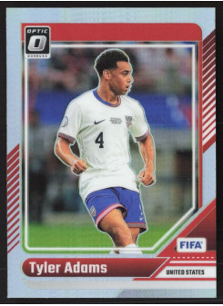 Tyler Adams, Kartička, Panini Donruss Soccer 2024-25, Holo Optic