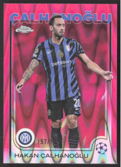 Hakan Çalhanoğlu, Kartička, Topps Chrome UEFA Club Competitions 2024-2025, LIMIT