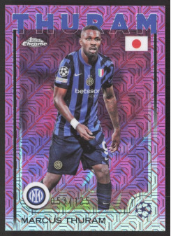 Marcus Thuram, Kartička, Topps Chrome UEFA Club Competitions 2024-2025, LIMIT