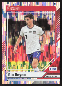 Gio Reyna, Kartička, Panini Donruss Soccer 2024-25, Silver