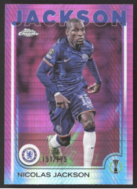 Nicolas Jackson, Kartička, Topps Chrome UEFA Club Competitions 2024-2025, LIMIT